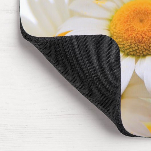 Helles Summer Daisies Blume Foto Mousepad (Ecke)