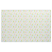 Helles tropisches Lacrosse-Spielmuster Stoff (Fat Quarter (45,7 x 55,9 cm))