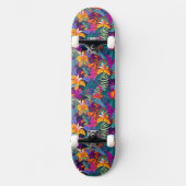 Helles tropisches Sommer Skateboard (Vorderseite)