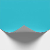 Helles Türkis Geschenkpapier (Ecke)