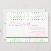 helles u. mutiges Brautparty Einladung (Vorderseite)