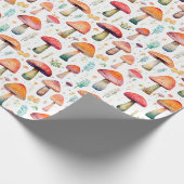 Helles und farbiges Muster eines Wasserfarbenfrohe Geschenkpapier (Ecke)