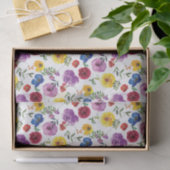 Helles und feines Blumengeschenk für Wasserfarben Seidenpapier (Geschenk)