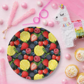 Helles und feines Fruchtpapier Pappteller (Party)