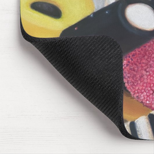 Helles und fröhliches Mauspad (Ecke)