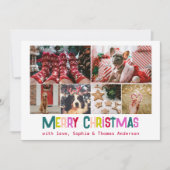 Helles und fröhliches Weihnachten 6 Custom Foto (Vorderseite)