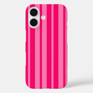 Helles und Hot Pink Stilelemente Design iPhone 16 Hülle