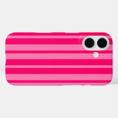 Helles und Hot Pink Stilelemente Design Case-Mate iPhone Hülle (Rückseite (Horizontal))