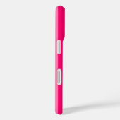 Helles und Hot Pink Stilelemente Design Case-Mate iPhone Hülle (Rückseite / Rechts)