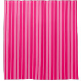 Helles und Hot Pink Stilelemente Design Duschvorhang (Vorderseite)