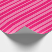 Helles und Hot Pink Stilelemente Design Geschenkpapier (Ecke)