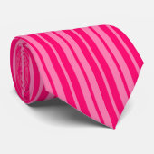 Helles und Hot Pink Stilelemente Design Krawatte (Gerollt)