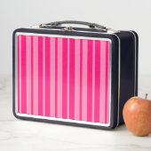 Helles und Hot Pink Stilelemente Design Metall Brotdose (Beispiel)