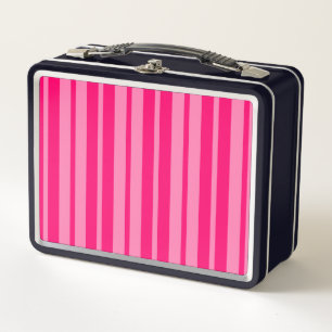 Helles und Hot Pink Stilelemente Design Metall Brotdose