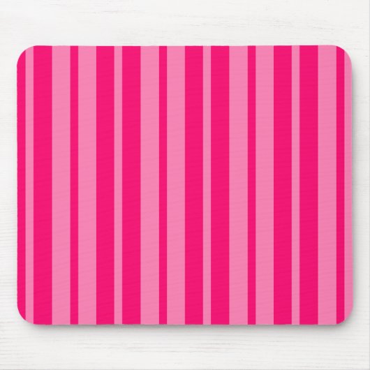 Helles und Hot Pink Stilelemente Design Mousepad (Vorne)