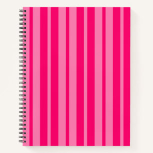 Helles und Hot Pink Stilelemente Design Notizblock