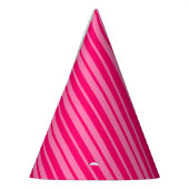 Helles und Hot Pink Stilelemente Design Partyhütchen (Links)