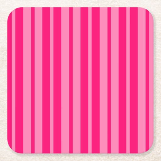 Helles und Hot Pink Stilelemente Design Rechteckiger Pappuntersetzer (Vorderseite)