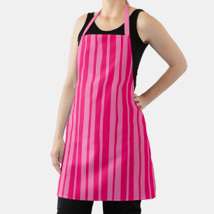 Helles und Hot Pink Stilelemente Design Schürze