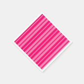 Helles und Hot Pink Stilelemente Design Serviette (Ecke)