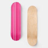Helles und Hot Pink Stilelemente Design Skateboard (Vorderseite)