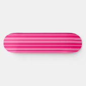 Helles und Hot Pink Stilelemente Design Skateboard (Horizontal)