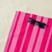 Helles und Hot Pink Stilelemente Design Strandtuch (Beispiel)