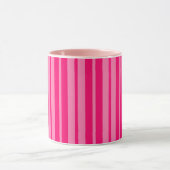 Helles und Hot Pink Stilelemente Design Tasse (Zentrum)
