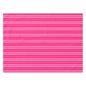 Helles und Hot Pink Stilelemente Design Tischdecke (Vorderseite (Horizontal))