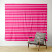 Helles und Hot Pink Stilelemente Design Wandteppich (Beispiel (Horizontal))