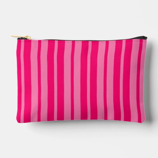 Helles und Hot Pink Stilelemente Design Zubehörtasche (Vorderseite)