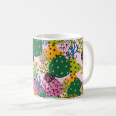 Helles Unterwasser-Illustrationsmuster mit schön Kaffeetasse (VorderseiteRechts)