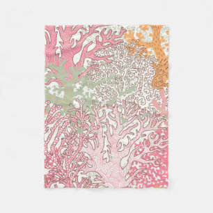 Helles Unterwasser-nahtloses Muster mit schönem  Fleecedecke