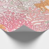 Helles Unterwasser-nahtloses Muster mit schönem Geschenkpapier (Ecke)