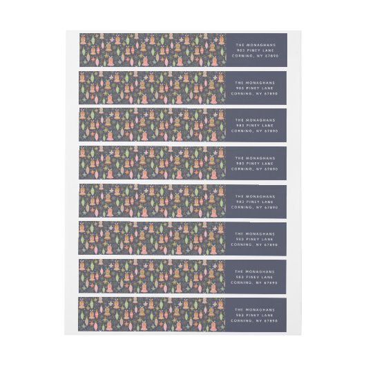 Helles Urlaubswrap rund um das Adressbuch (Bogen)