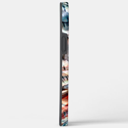 Helles, verdrilltes Samt oder Samt Case-Mate iPhone Hülle (Rückseite / Rechts)