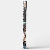 Helles, verdrilltes Samt oder Samt Case-Mate iPhone Hülle (Rückseite / Links)