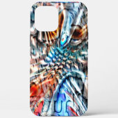 Helles, verdrilltes Samt oder Samt Case-Mate iPhone Hülle (Rückseite)