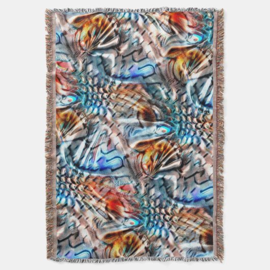 Helles, verdrilltes Samt oder Samt Decke (Vorderseite Vertikal)