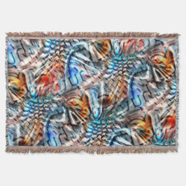 Helles, verdrilltes Samt oder Samt Decke