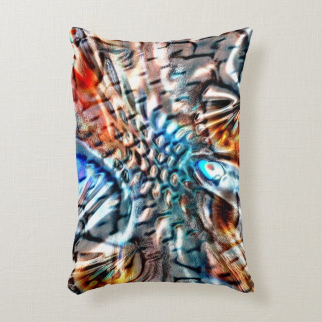 Helles, verdrilltes Samt oder Samt Dekokissen (Vorderseite(Vertikal))