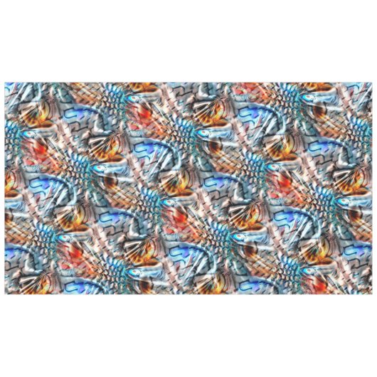 Helles, verdrilltes Samt oder Samt Tischdecke (Vorderseite (Horizontal))