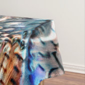 Helles, verdrilltes Samt oder Samt Tischdecke (Beispiel)