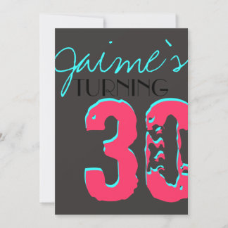 Helles Vergnügen Überraschung Geburtstagsparty Ein Einladung