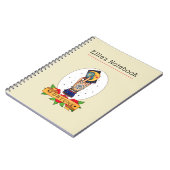 Helles Vintages Tarot Tattoo-Notebook Notizblock (Linke Seite)