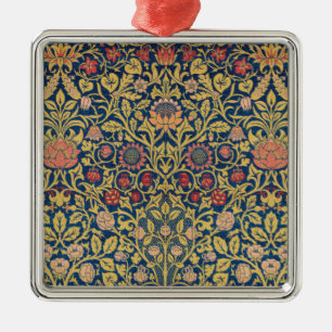 Helles Violett und Akelei (von William Morris) Ce Ornament Aus Metall