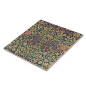 Helles Violett und Akelei (von William Morris) Fliese (Seite)