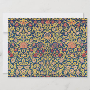 Helles Violett und Akelei (von William Morris) Karte
