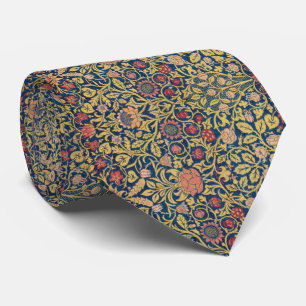 Helles Violett und Akelei (von William Morris) Krawatte