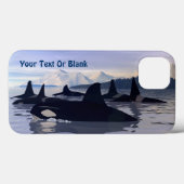 Helles Wasser Orca Case-Mate iPhone Hülle (Rückseite (Horizontal))